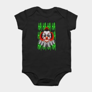 Halloween Clown 1.5 - Ha Ha Ha Baby Bodysuit